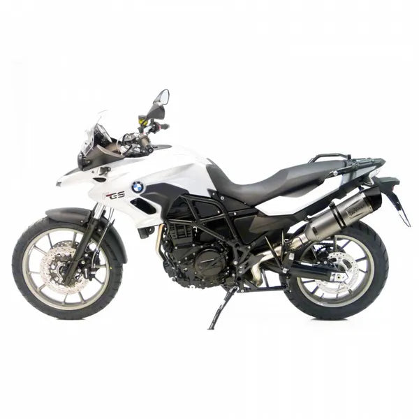 BMW F 800 GS Adventure [LEOVINCE] – Silenciador deslizante LV One Evo em aço inoxidável