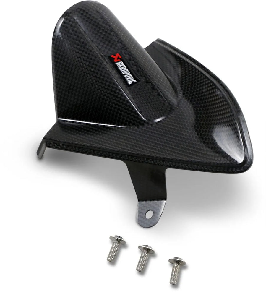 Yamaha MT-03 [AKRAPOVIC]-Escudo de calor de fibra de carbono