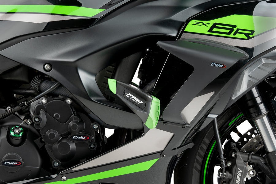 KAWASAKI ZX-6R NINJA [2025] – Crash Pads PRO 2.0 – Preto