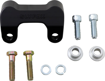 Harley-davidson road glide st [SLYFOX] – adaptador de suporte de guiador - 0