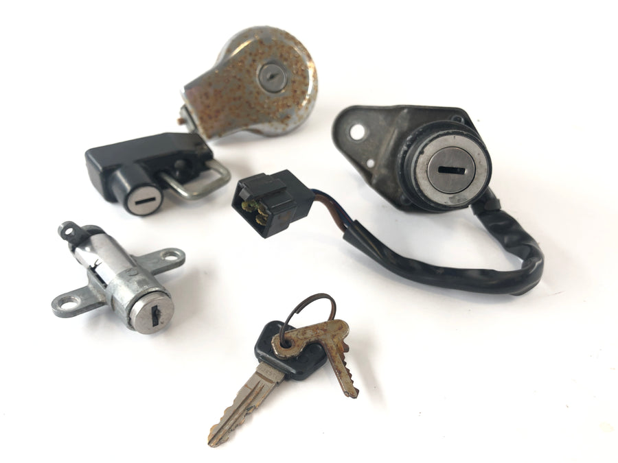 Yamaha XV 535 VIRAGO 2YL [1987] - CASTLE Set Lock Lock Ignition Lock