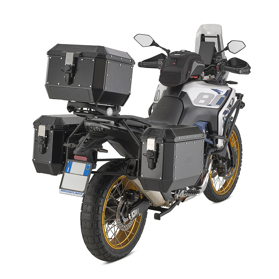 Trekker 44 ALASKA ALU-Koffer Monokey – schwarz, 44 Liter Volumen