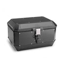 Trekker 56 ALASKA mala de alumínio Monokey, preta - 56 L. Volume / Carga máxima 10 kg