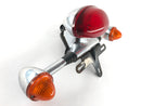 Triumph Bonneville 908MD [2001] - Porta de placa com luz traseira e sinal de giro-2