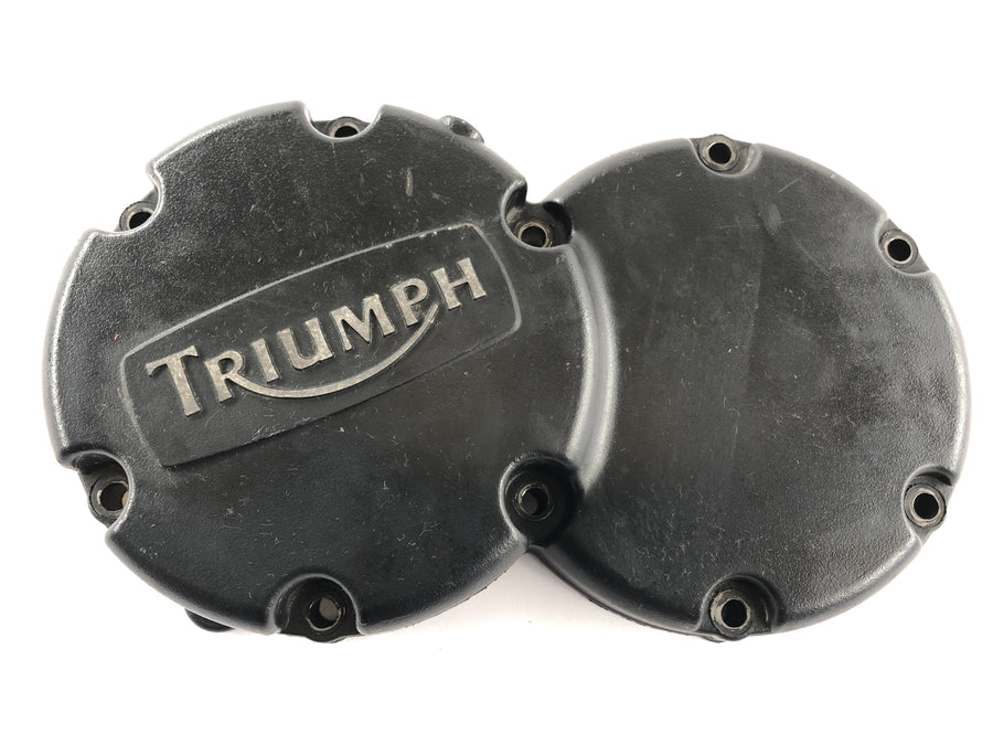Triumph Tiger 900 T400 [1998] - Tampa do motor na unidade de eixo de compensação esquerda