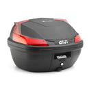 B37 BLADE - Top case monolock com placa – preto fosco / Carga máxima 3 kg