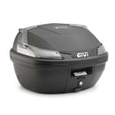 B37 BLADE Tech - Top case Monolock com placa – preto fosco / Carga máxima 3 kg
