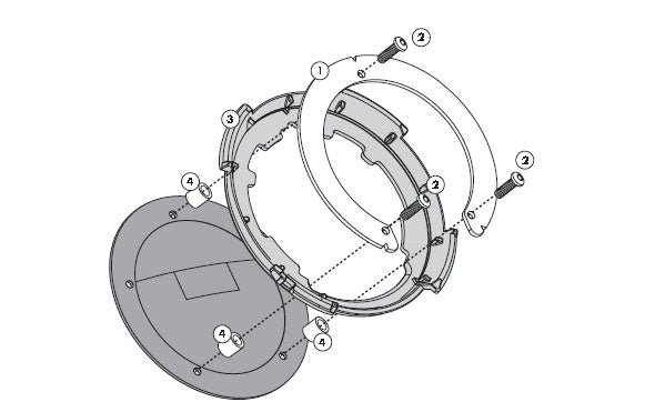 Suzuki SV 650 S [2003–2008] – Befestigungsring für Tanklock