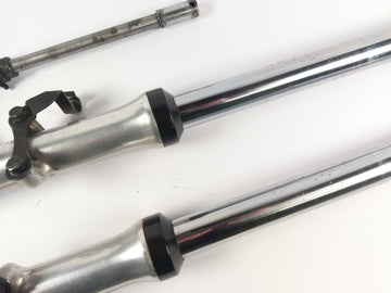 Yamaha XV 750 5G5 [1981] - Fork Telegabel Front Fork com eixo 535 700 - 0