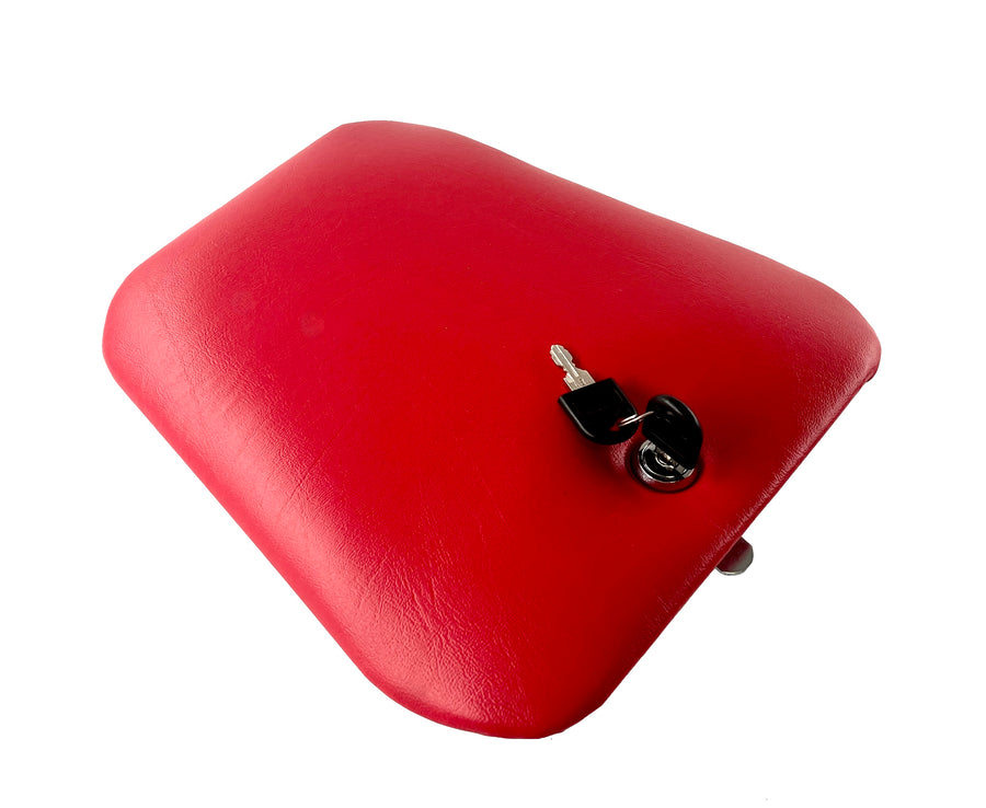 Cagiva Mito 125 EVO assento do passageiro com trava [vermelho]