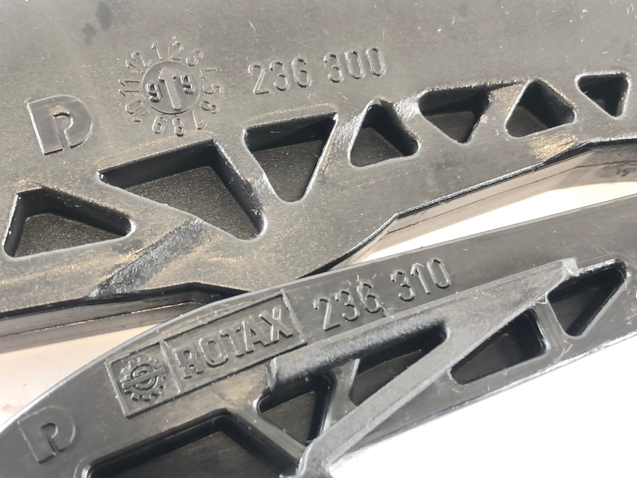 Aprilia Mille RSV 1000 ME [1999] - Rails de slide e cilindro traseiro da corrente de controle de trilho de aperto