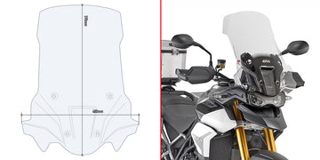 TRIUMPH TIGER 900 [2020-2022] - Pára-brisa para Tiger 900 Rally