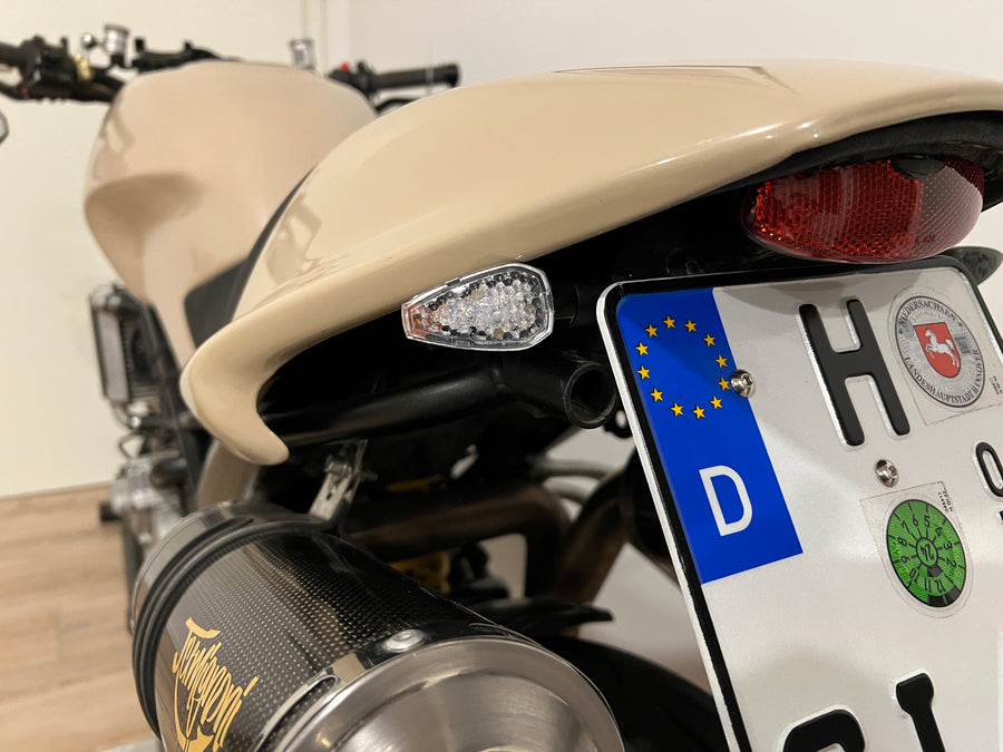2 indicadores LED resistores transparentes [E-mark] - KTM RC 125 390 690 790 890 1290 Duke Vista detalhada