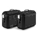 Conjunto de malas Trekker 36 Dolomiti ALU Monokey – preto, volume 36 L