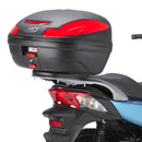 Honda SH 300 i [GIVI] - Porta-malas para malas MONOLOCK®, utilize a placa MONOLOCK® incluída na mala