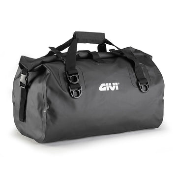 [GIVI] – Alforje grande impermeável Easy-T – 40 litros, cinza/vermelho