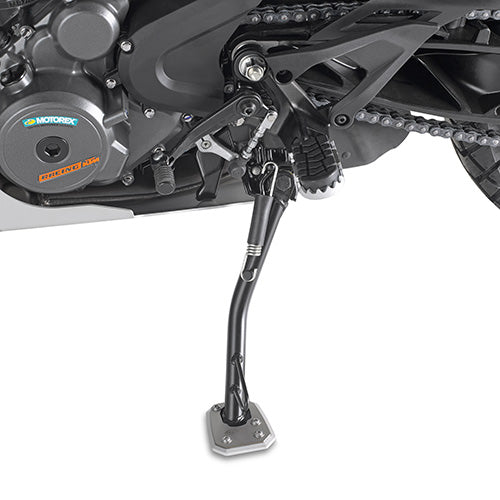 KTM Adventure 390 [GIVI] - Extensão de pé em alumínio e aço inoxidável para cavalete lateral original