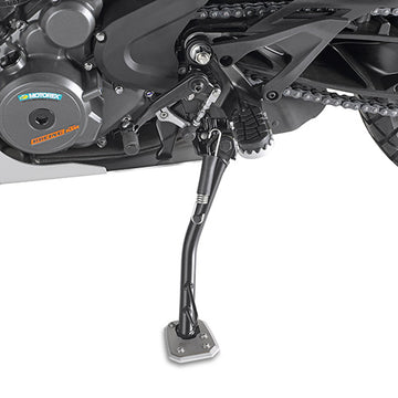 KTM Adventure 390 [GIVI] - Extensão de pé em alumínio e aço inoxidável para cavalete lateral original