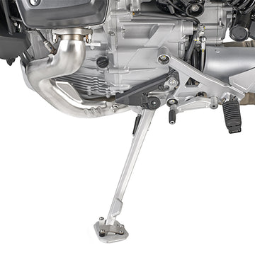 Moto Guzzi Stelvio 1000 [GIVI] - Extensão de pé em alumínio e aço inoxidável para cavalete lateral original