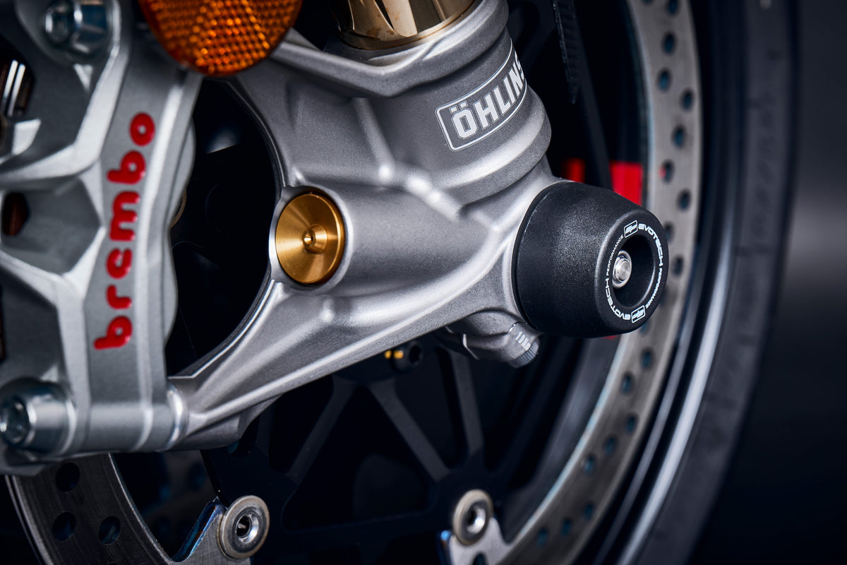 Ducati Panigale V4 [2021–2024] - Achsprotektoren-Set – 360° Ansicht 3