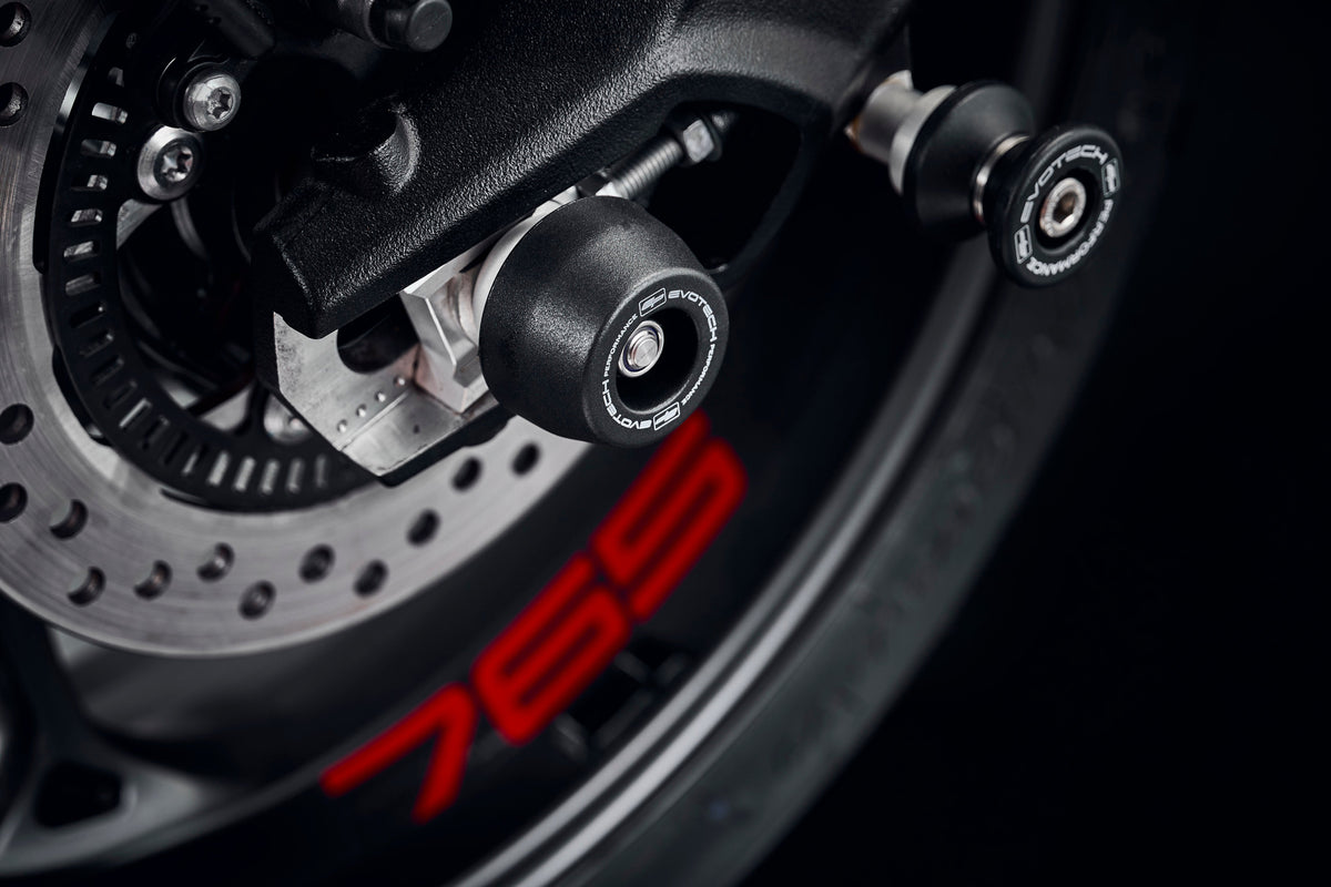 Triumph Street Triple S [2017-2019] - Achsprotektoren-Set – 360° Ansicht 10