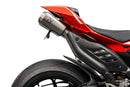 Ducati Panigale V4 R [2026+] - Dynamischer verstellbarer Kennzeichenhalter für Akrapovic