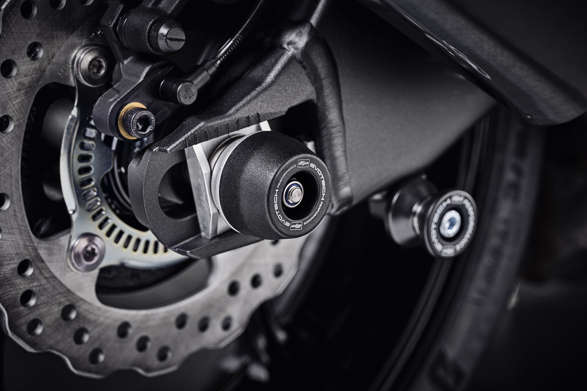 Kawasaki ZX6R Performance [2019–2021] - Achsschutzpads-Set – 360° Ansicht 9