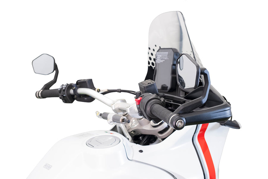 Ducati DesertX [2022–2025] - Handprotektoren-Lenkerendenspiegel Sport