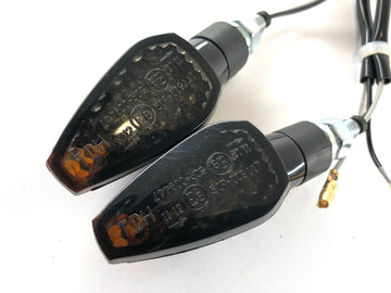 LED BLINKER com resistências Black [com o teste E] - Yamaha Kawasaki Suzuki Ducati KTM - 0