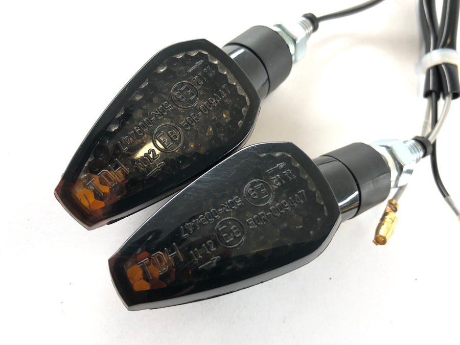 LED BLINKER com resistências Black [com o teste E] - Yamaha Kawasaki Suzuki Ducati KTM