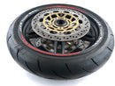 Triumph Speed ​​Triple 1050 515nj [2005] - Roda da borda da roda dianteira com disco de freio e pneus-4