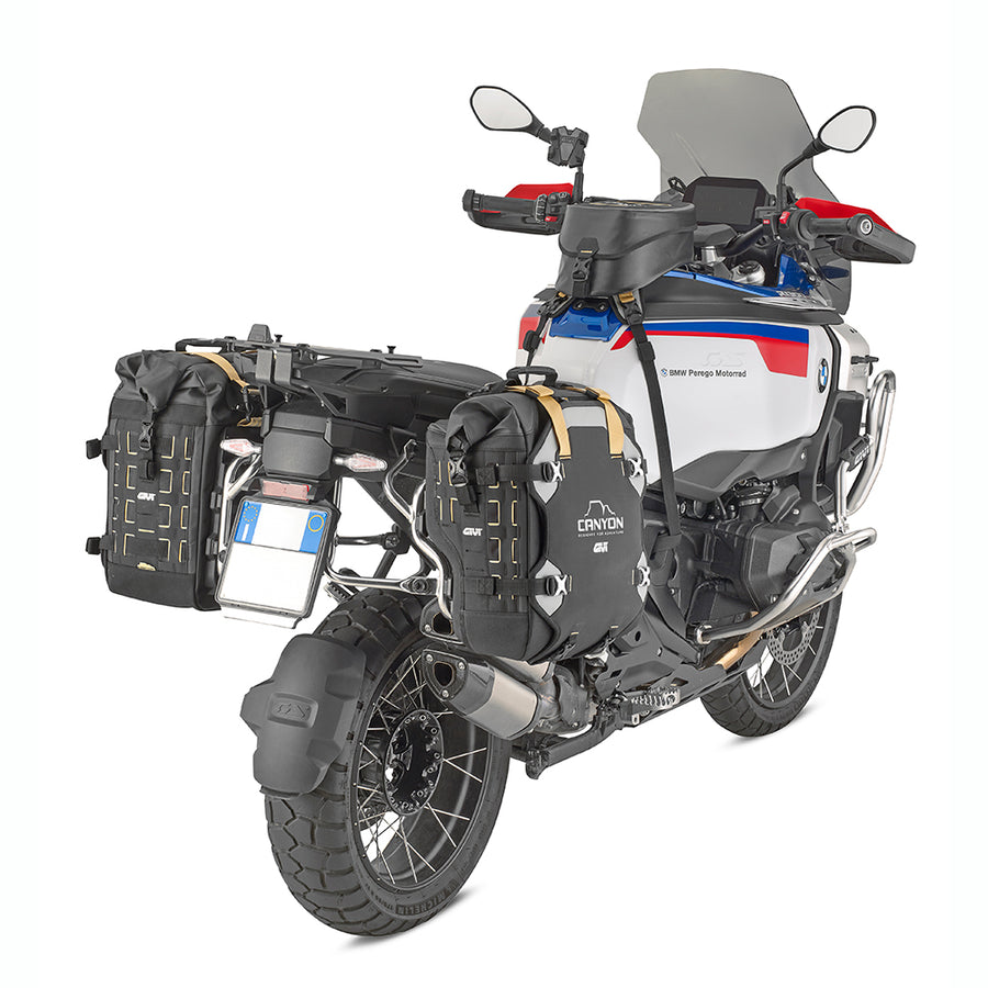 CANYON Wasserdichte Seitentasche, 25 Liter – mit Monokey CAM-Side System, mit Versatz