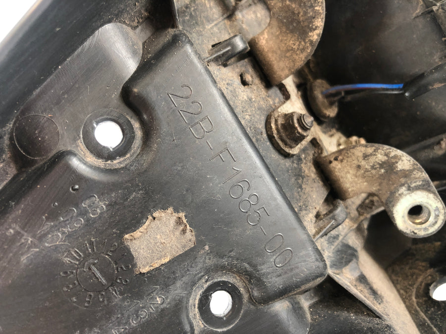 Yamaha WR 125 R DE07 [2016] - titular da placa