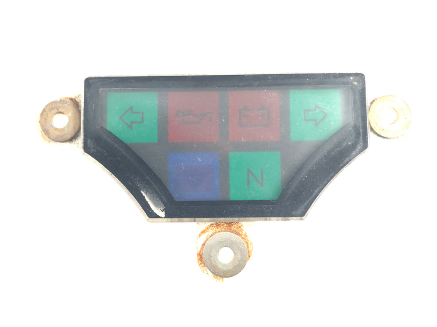 BMW R 100 GS 247E [1991] - Cockpit da unidade de iluminação de controle