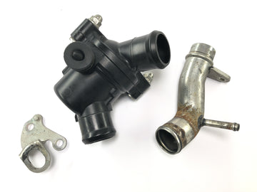 Yamaha YZF R1 RN19 [2008] - Kühlwasserthermostat Thermostatgehäuse Kühlmittelrohr