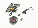 BMW R 1150 R R21 [2001] - Conjunto de fechadura com ponte superior do garfo, fechadura de ignição, chave da tampa do tanque