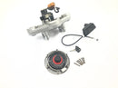 BMW R 1150 R R21 [2001] - Conjunto de fechadura com ponte superior do garfo, fechadura de ignição, chave da tampa do tanque