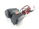 Honda XRV 750 Africa Twin RD07 [1993] - Tomada de carregamento USB Tomada de bordo 12V