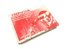 Honda XRV 750 Africa Twin RD07 [1993] - Manual do Motorista Manual do Proprietário