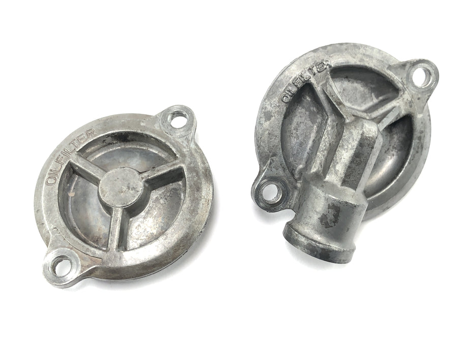 Husqvarna 701 Svartpilen [2019] - Tampa do filtro de óleo par de tampa do filtro de óleo da tampa do motor