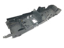 Yamaha YZF R1 RN09 [2002] - Parte inferior do quadro traseiro, parte elétrica do suporte da caixa da bateria