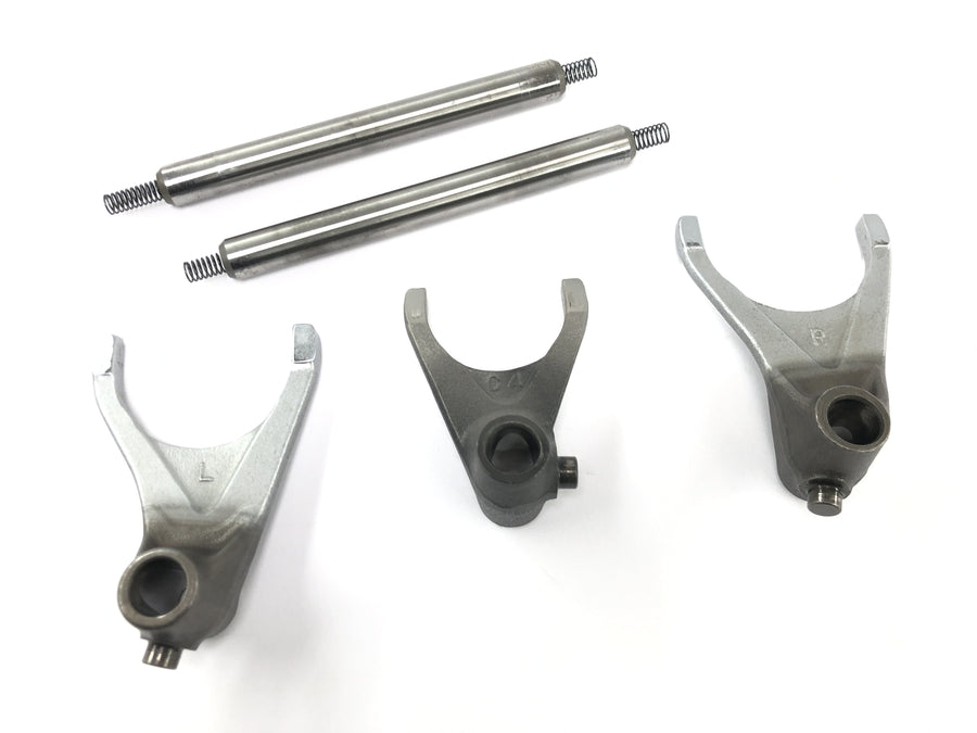 Yamaha YZF R1 RN09 [2002] - conjunto de garfos de mudança, garras de mudança
