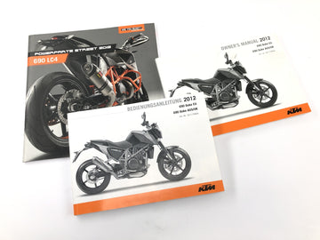KTM Duke 690 A3 [2012] - Manual de Instruções Manual do Proprietário Instruções de Operação