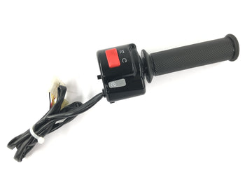 KTM Duke 690 A3 [2012] - Punho do acelerador com interruptor do guidão, punho giratório do acelerador direito, interruptor de partida, interruptor de desligamento