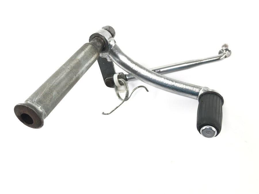 Ducati 500 SL Pantah [1981] - Apoio para os pés do motorista à direita com alavanca do freio de pé