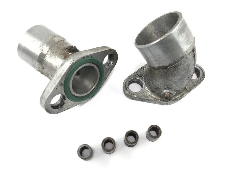 Ducati 500 SL Pantah [1981] - par de coletor de admissão com flange do carburador do coletor de admissão