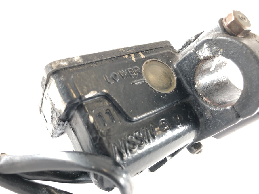 Yamaha XT 350 55V [1987] - Bomba de freio na frente com alavanca de freio