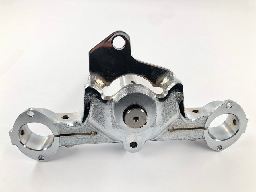 Harley Davidson FLST [1986-1990] - braçadeira tripla inferior para FL Softail cromado