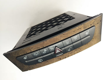 Mercedes Benz E 280 CDI [W211] - aquecimento do assento do painel de controle do CD player