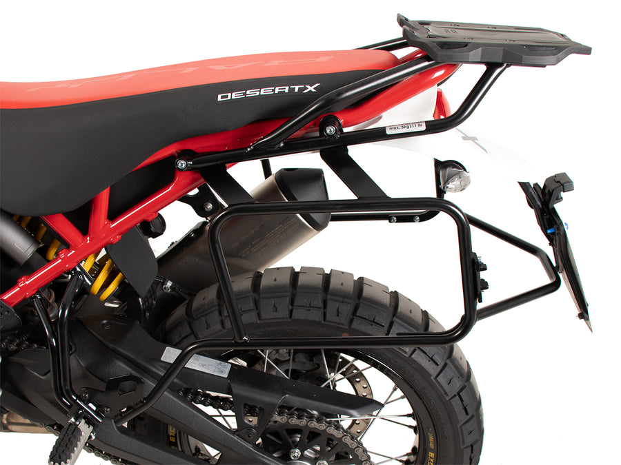 Rack traseiro Hepco & Becker Smartrack para Ducati DesertX (2022-2026) - incluído no conjunto completo